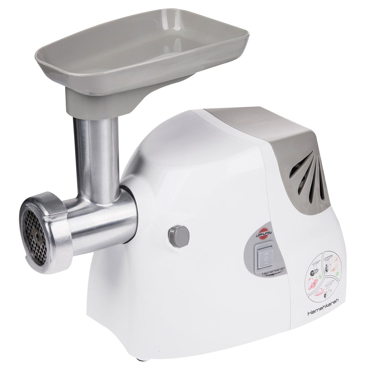 چرخ گوشت پارس خزر مدل همه کاره hamekare