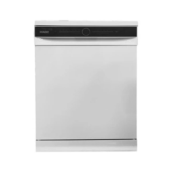 ماشین ظرفشویی مجیک 14 نفره Auto open door سفید مدل DW52M01