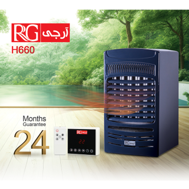 هیتر گازی فن دار نیک گستر آرجی مدل H660 Plus