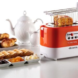 توستر دوخانه تایمردار آریته نارنجی مدل 159