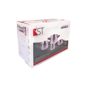 سرویس قابلمه استیل 8 پارچه کی اس تی مدل 7310