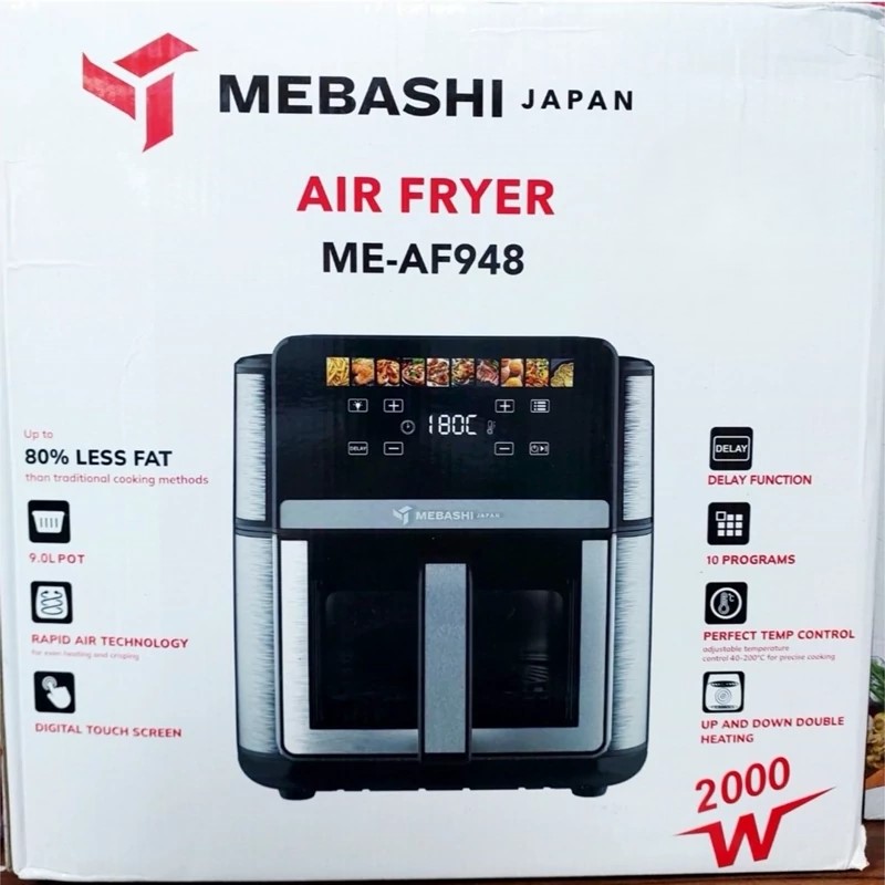 سرخ کن بدون روغن ۹ لیتری مباشی مدل ME-AF948