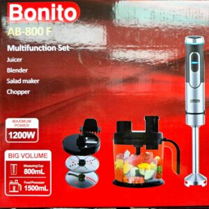 گوشتکوب برقی و سالاد ساز 4 کاره بونیتو مدل AB-800F