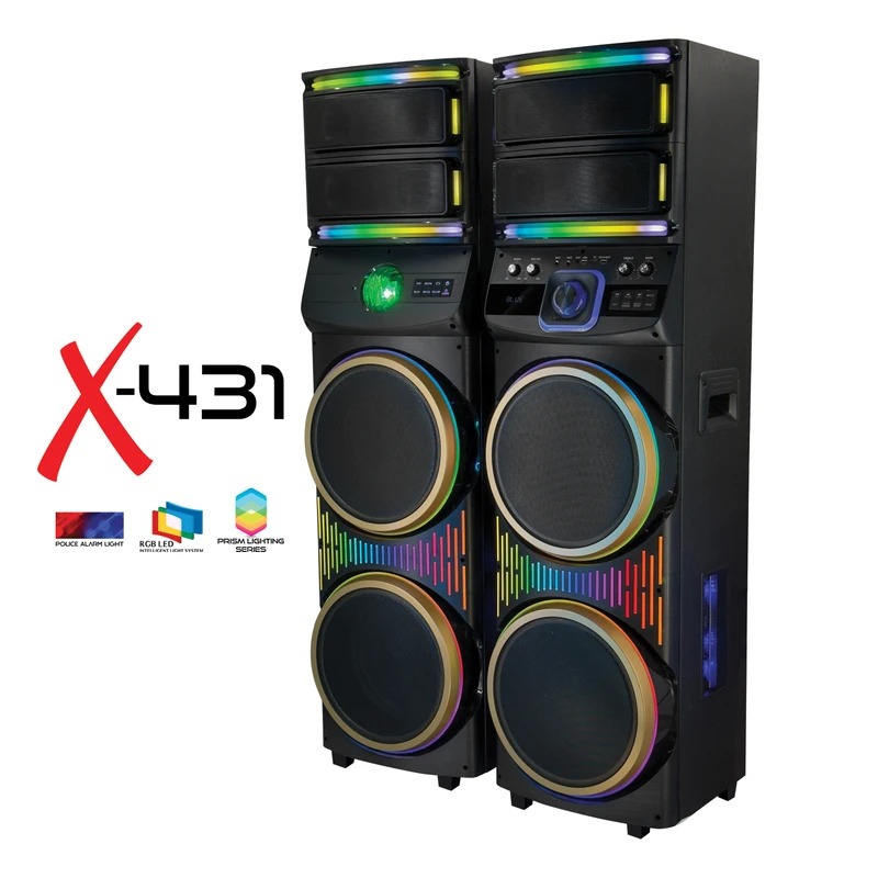 اسپیکر دوقلو میکرولب مدل DJ-X431